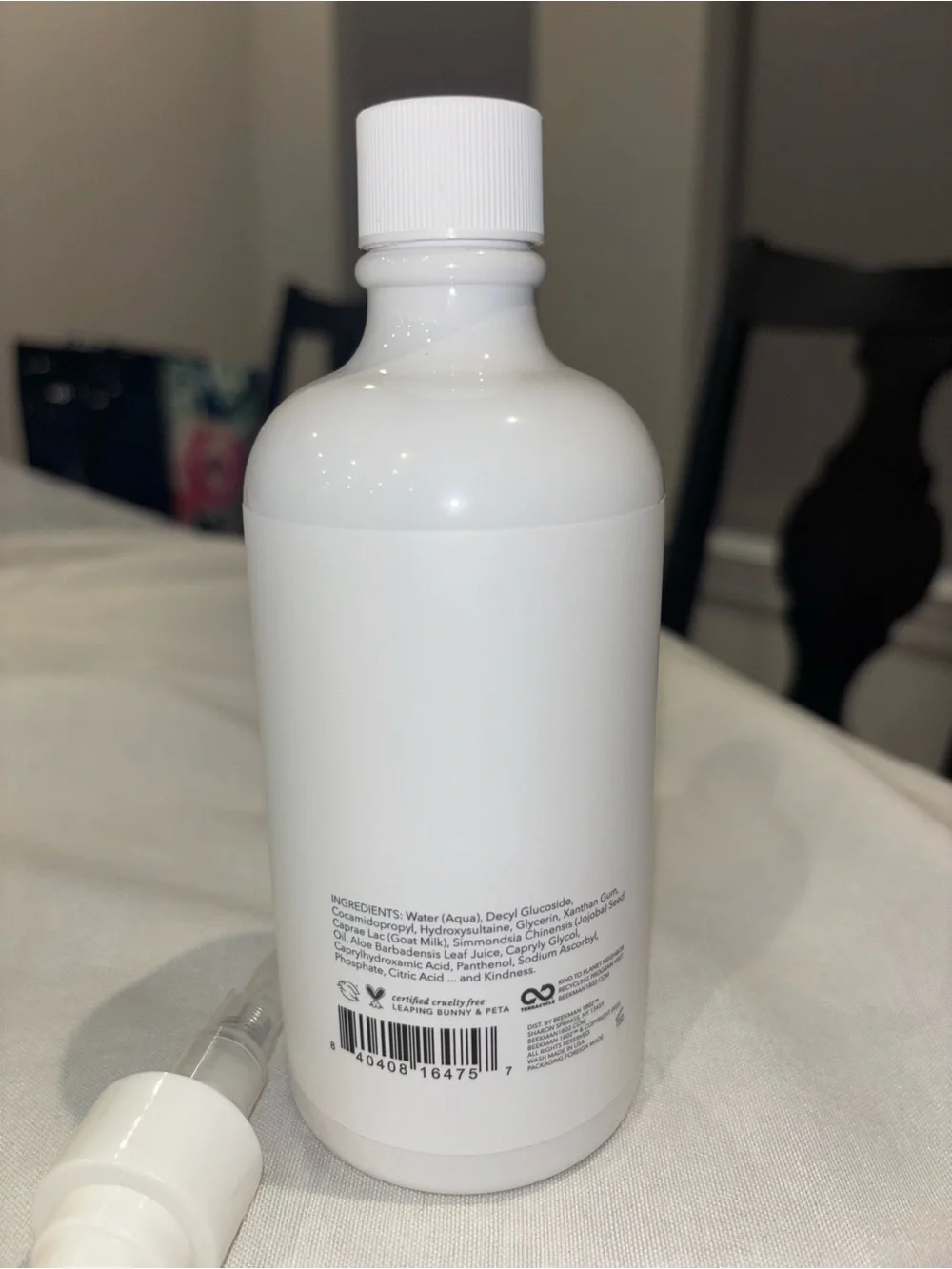 Beekman 1802 Pure Goat Milk Hand & Body Wash Fragrance Free Sensitive Skin NEW